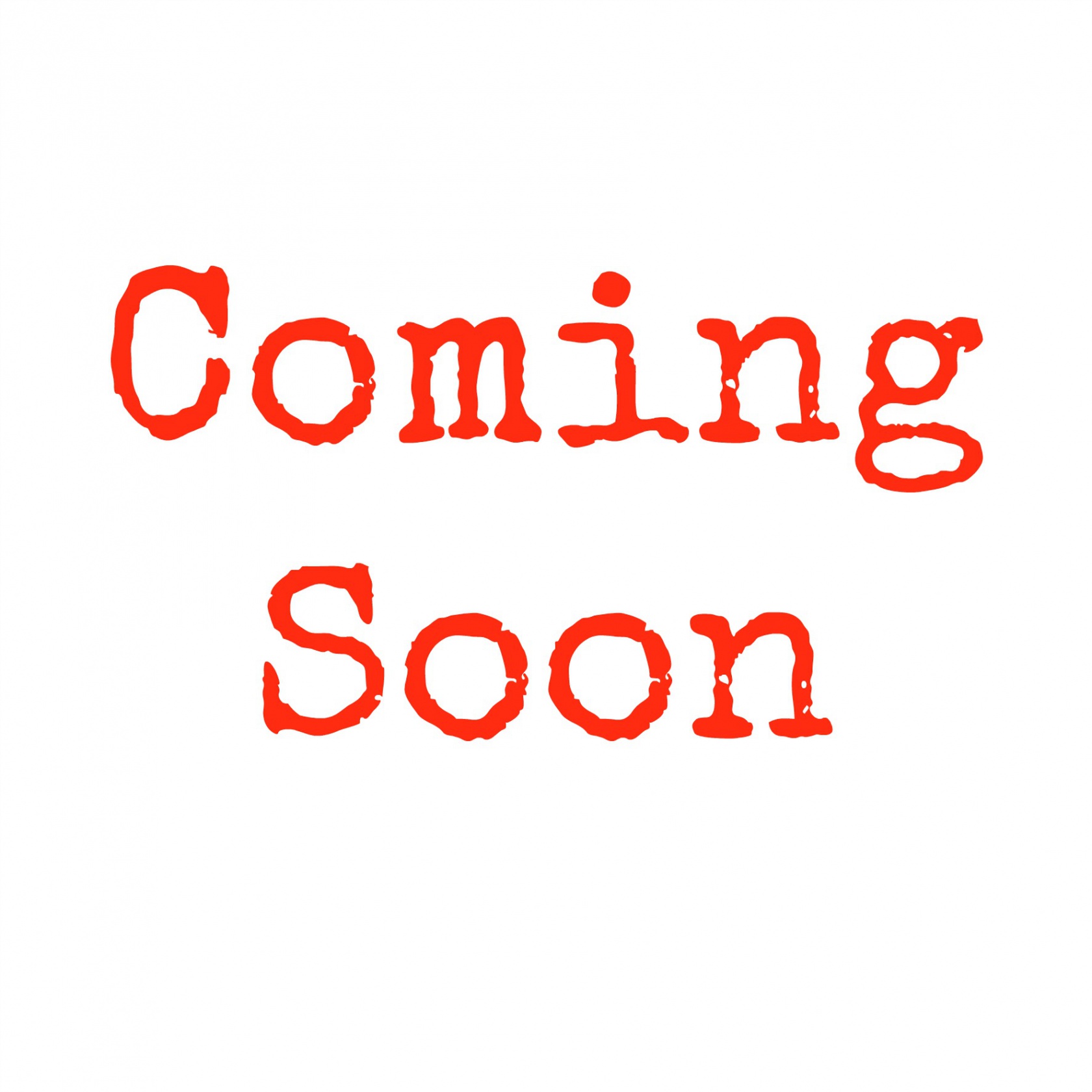 Coming soon