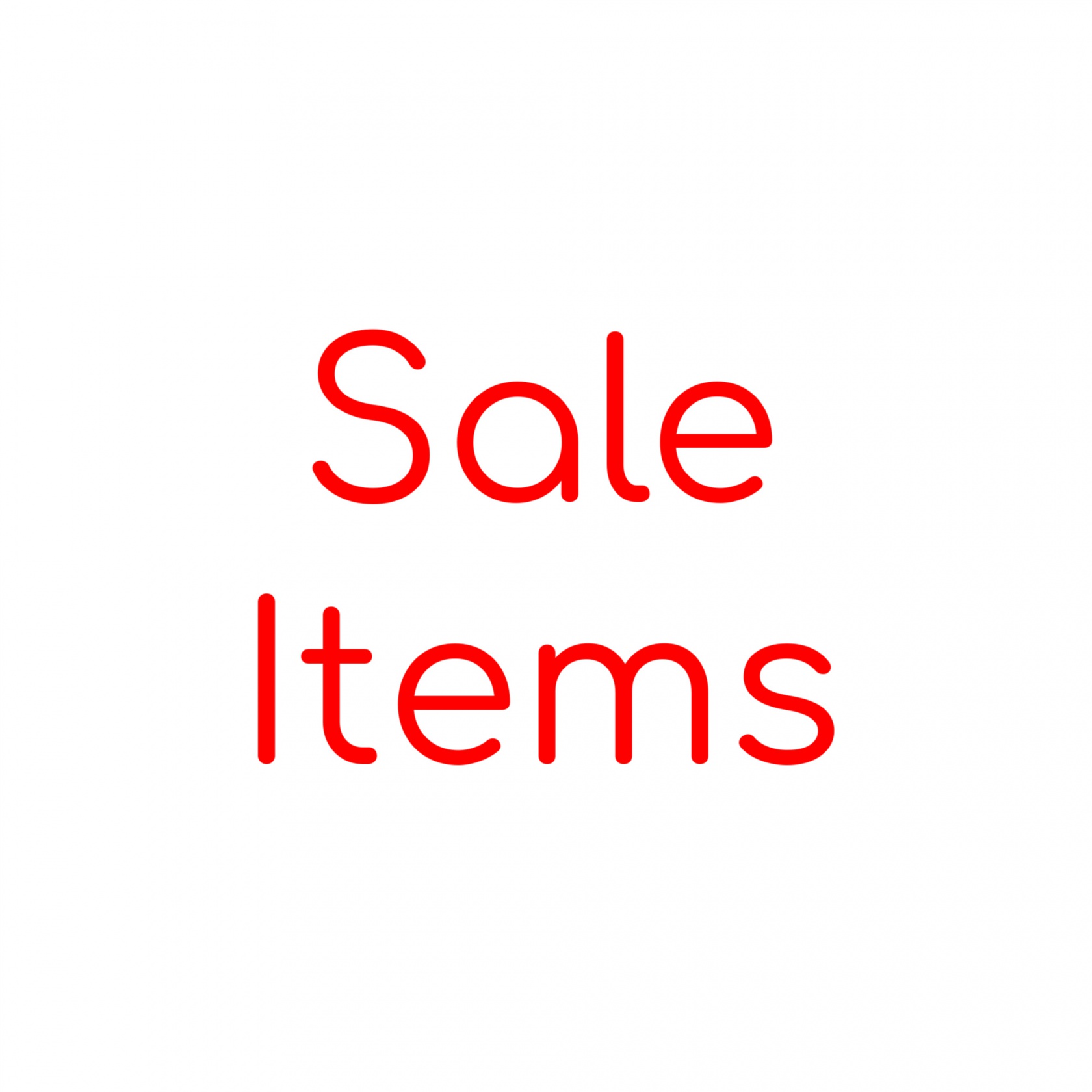 Sale Items